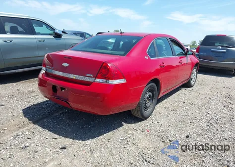 2008 Chevrolet Impala Ls from USA, damaged, VIN 2G1WB58K381345801
